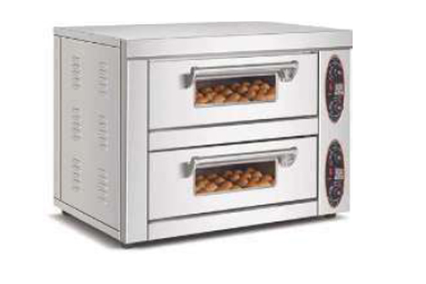Double Deck 2 Tray Bakery oven
