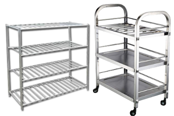 Platform Trolley & Storage Rack