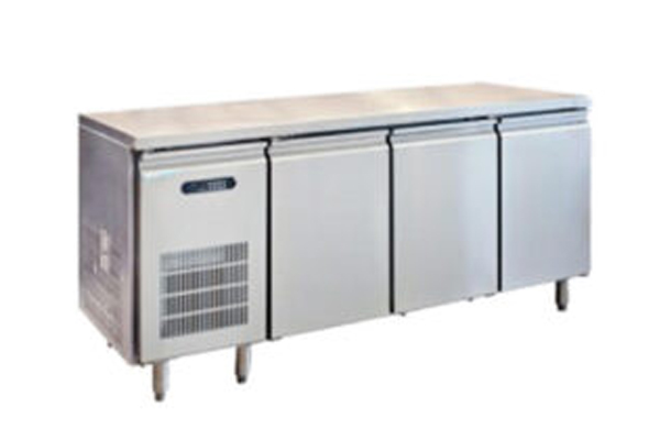 Three door under counter refrigerator